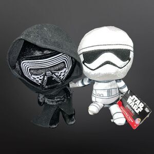NWT Funko Pop Plush Star Wars Kylo Ren & Stormtrooper Stuffed Animal 8”